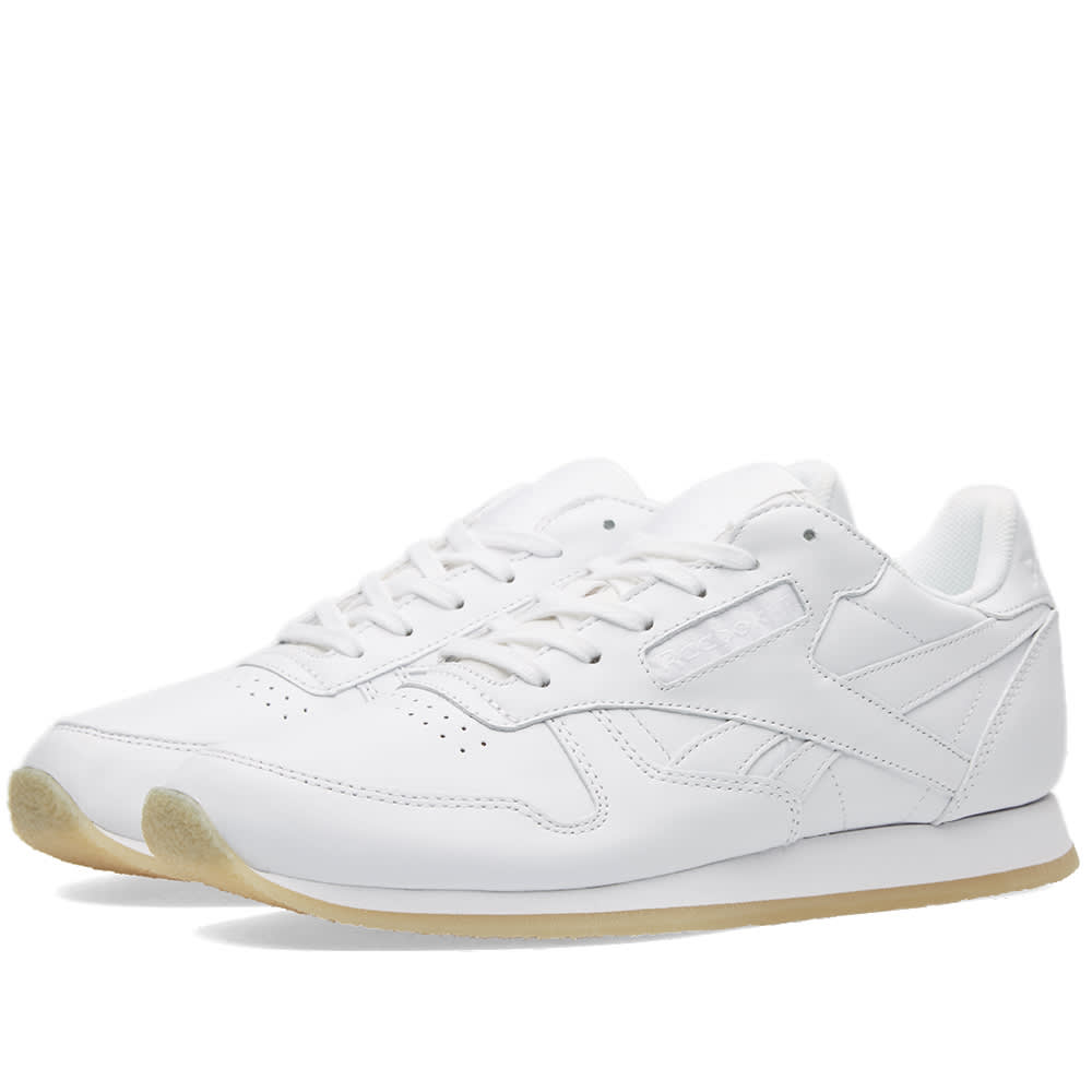 Reebok Women's Classic Leather Crepe (White)