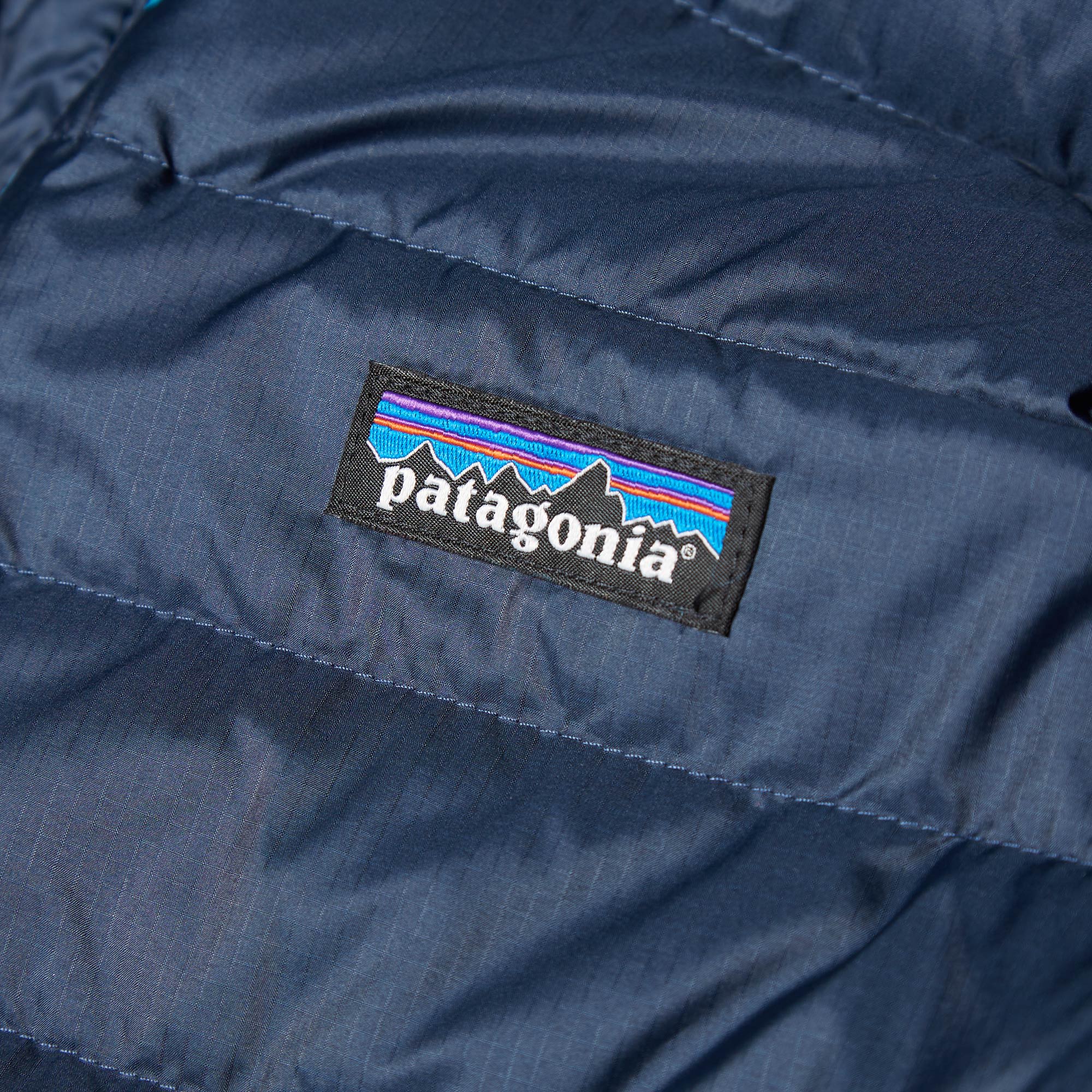 Patagonia Down Sweater Hoody (Navy Blue)