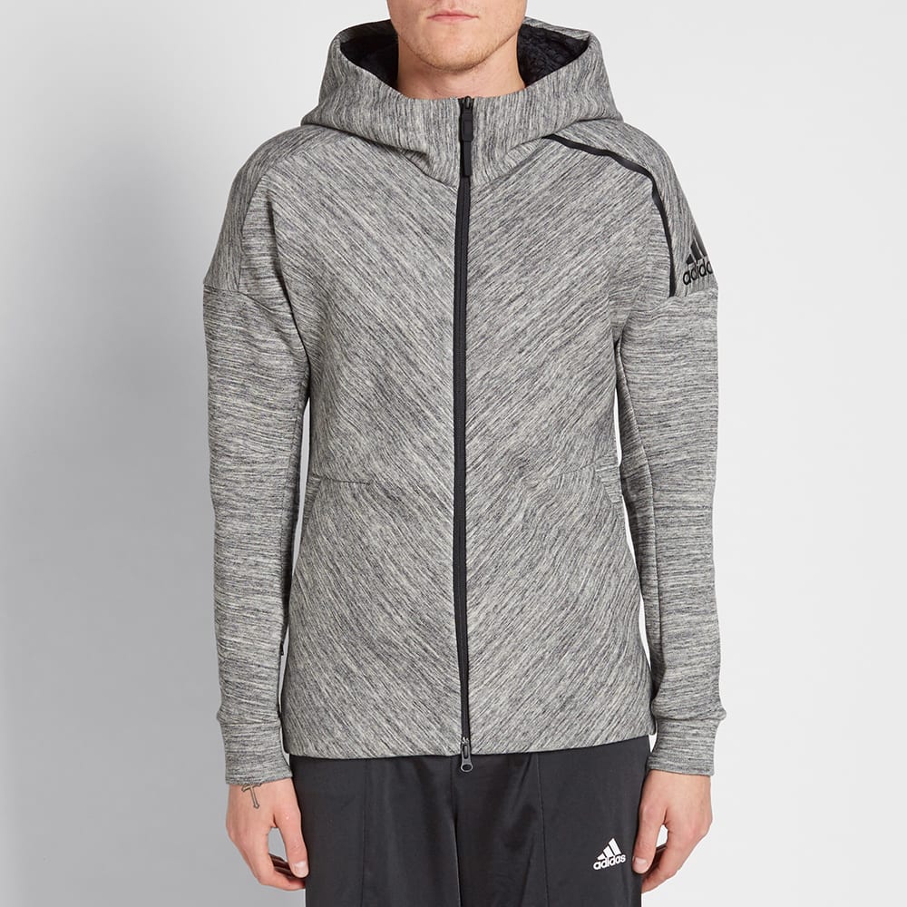 Adidas Z.N.E. Hooded Road Track Top (Storm Heather) Adidas Z.N.E. Hooded Road Track Top (Storm Heather)