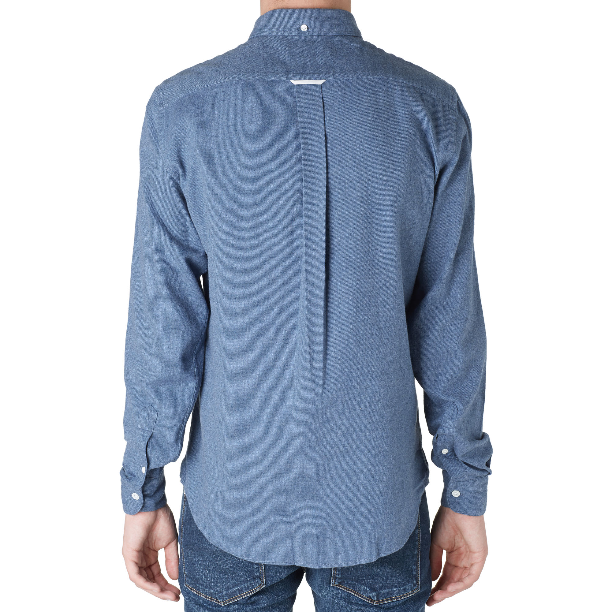 Acne Studios Isherwood Flannel Shirt (Jeans Blue)