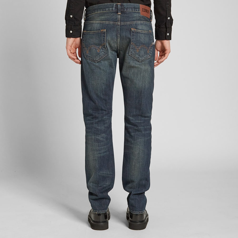 Edwin ED-80 Slim Tapered Jean (Dark Slush Used 11.5oz Indigo)