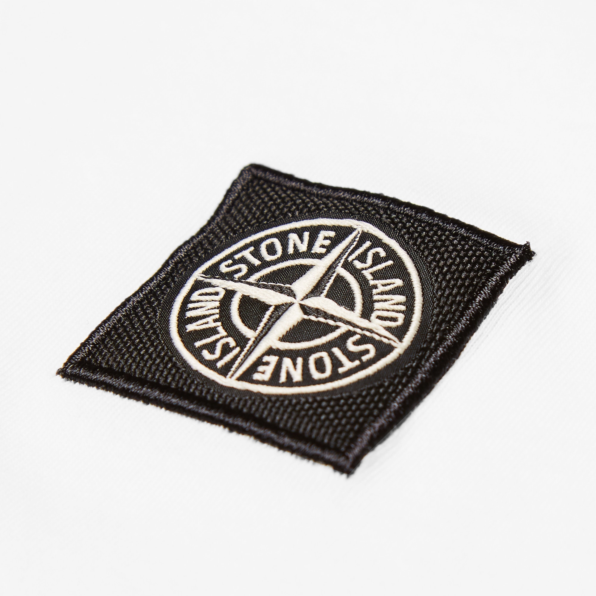Stone Island Small Logo Patch Tee (White)