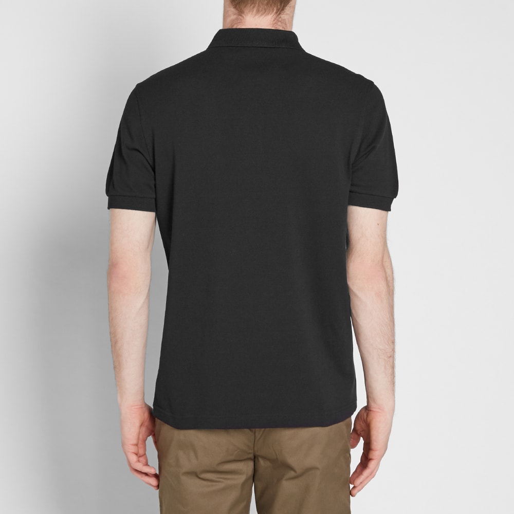 fred perry slim fit plain polo black fred perry slim fit plain polo black