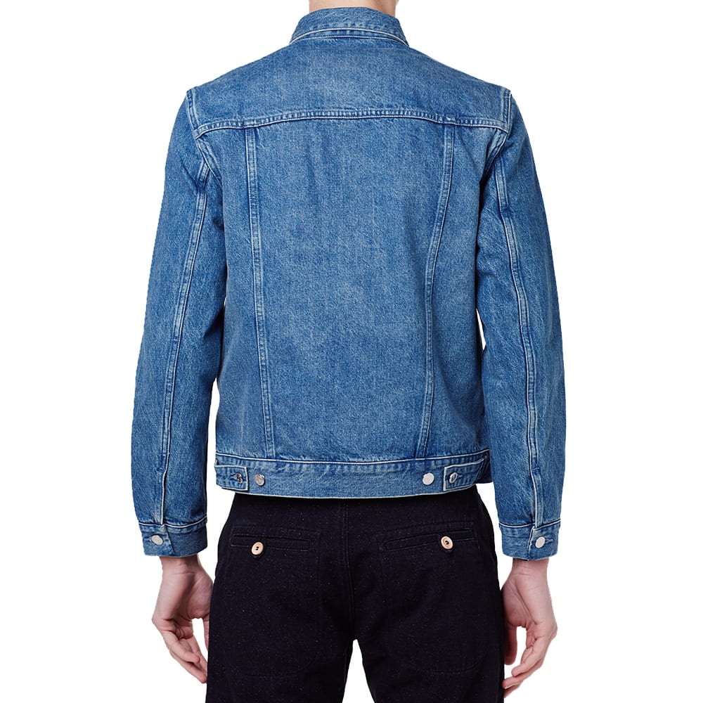 A.P.C. Japanese Denim Jacket (Washed Indigo)