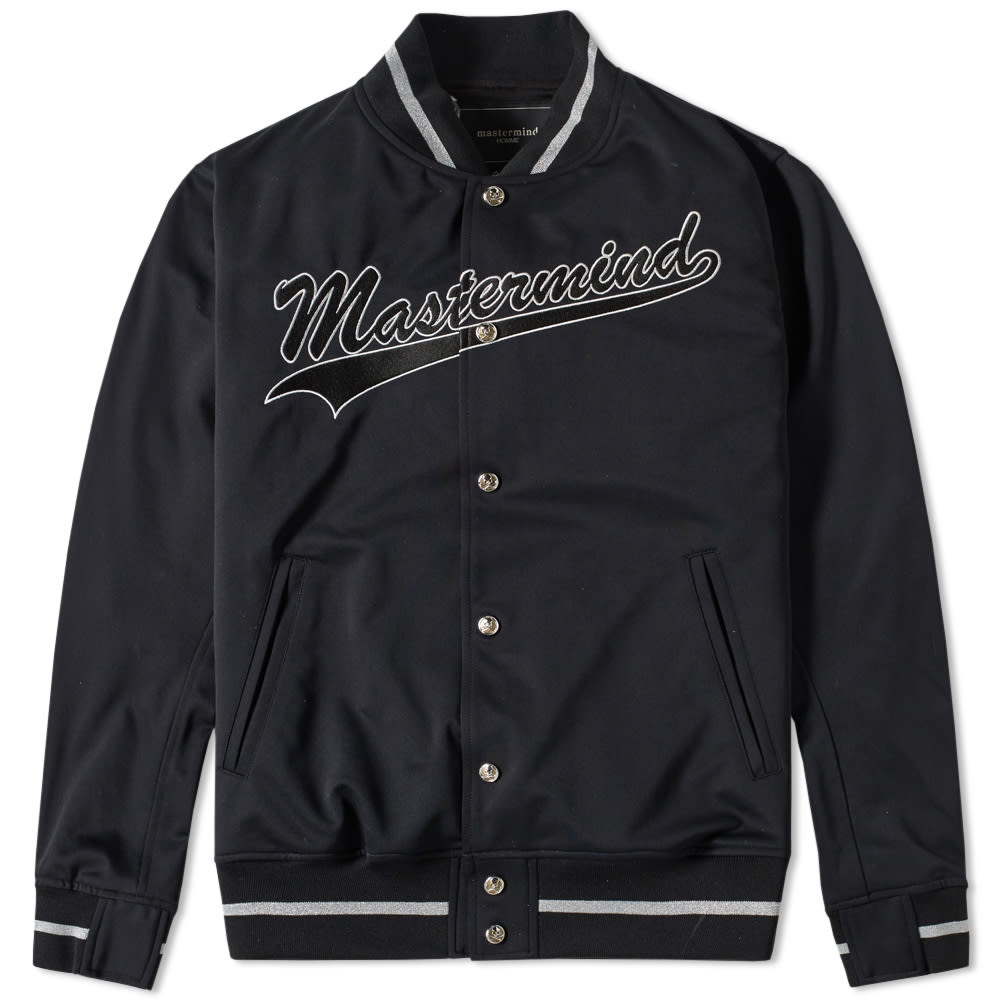 Mastermind Japan Varsity Jacket (Black)