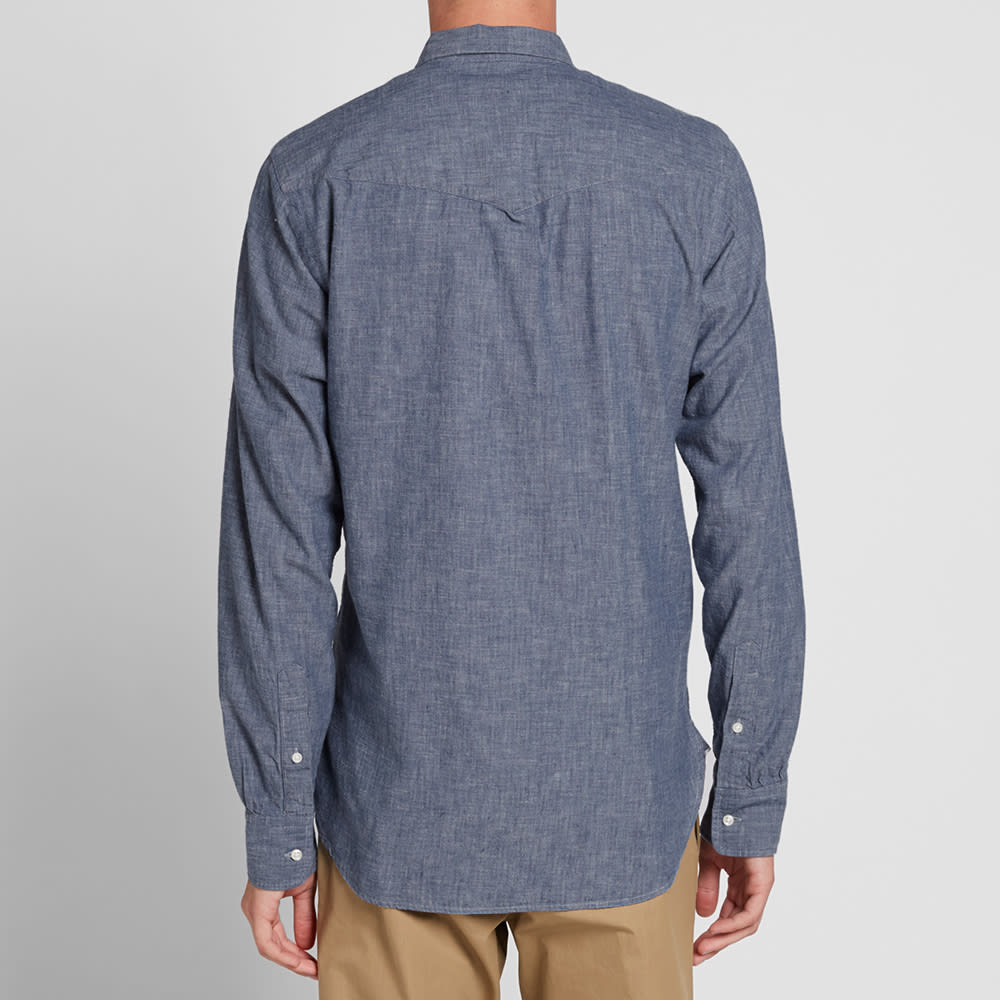 officine generale chambray shirt