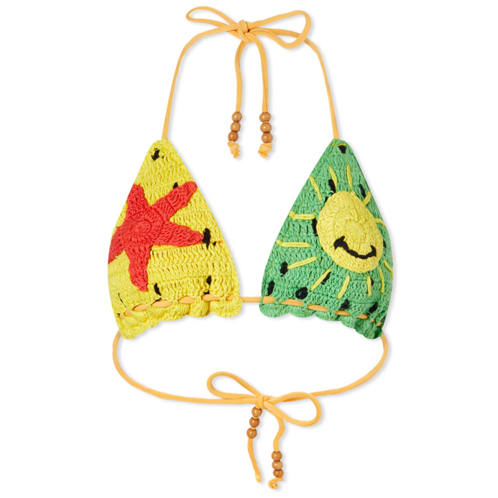 It S Now Cool Barbados Crochet Tri Bikini Top Barbados END SG