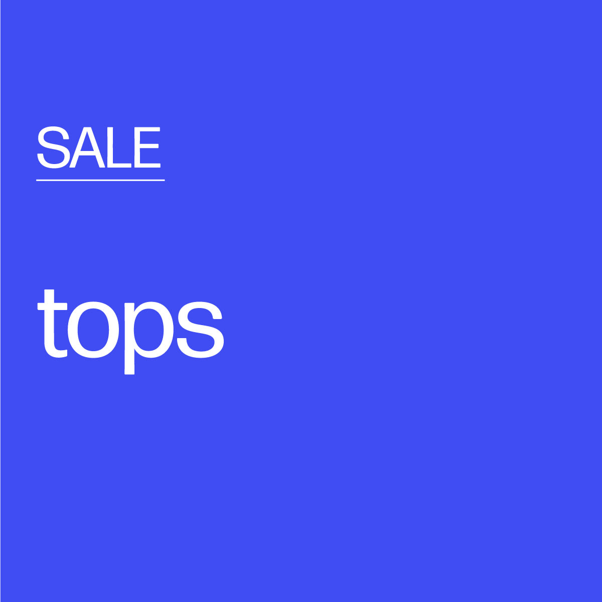 Up To 60% Off Tops