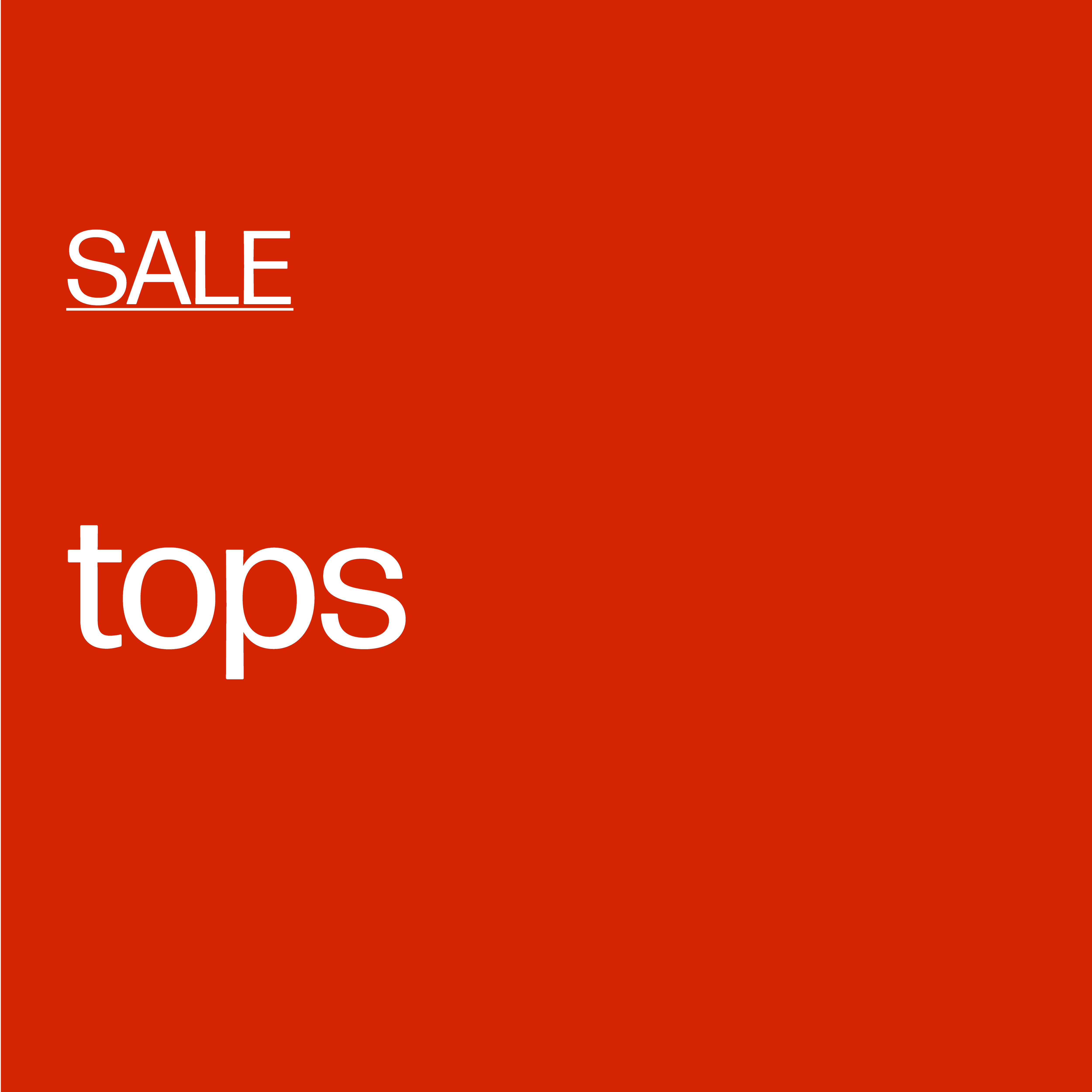 Up To 60% Off Tops
