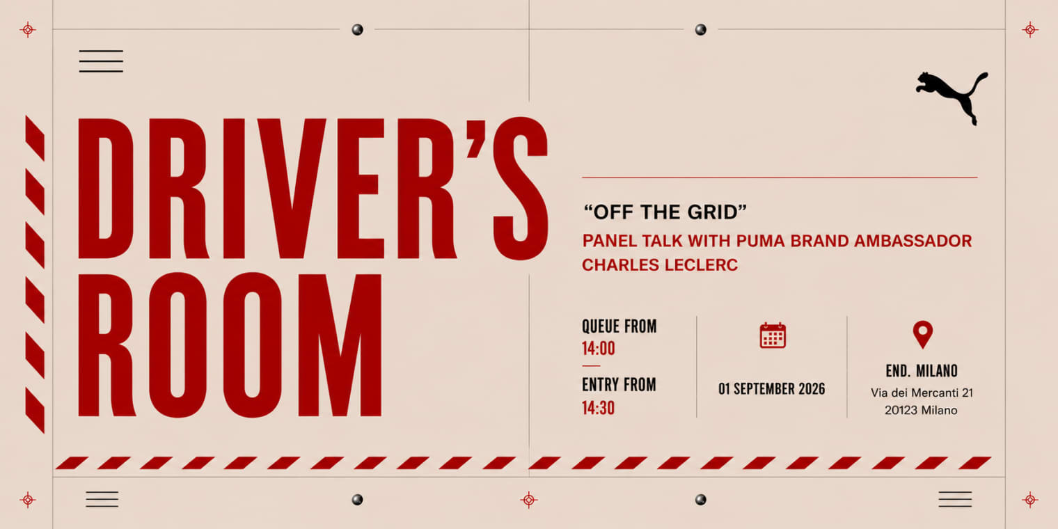 END. x Puma present Driver's Room