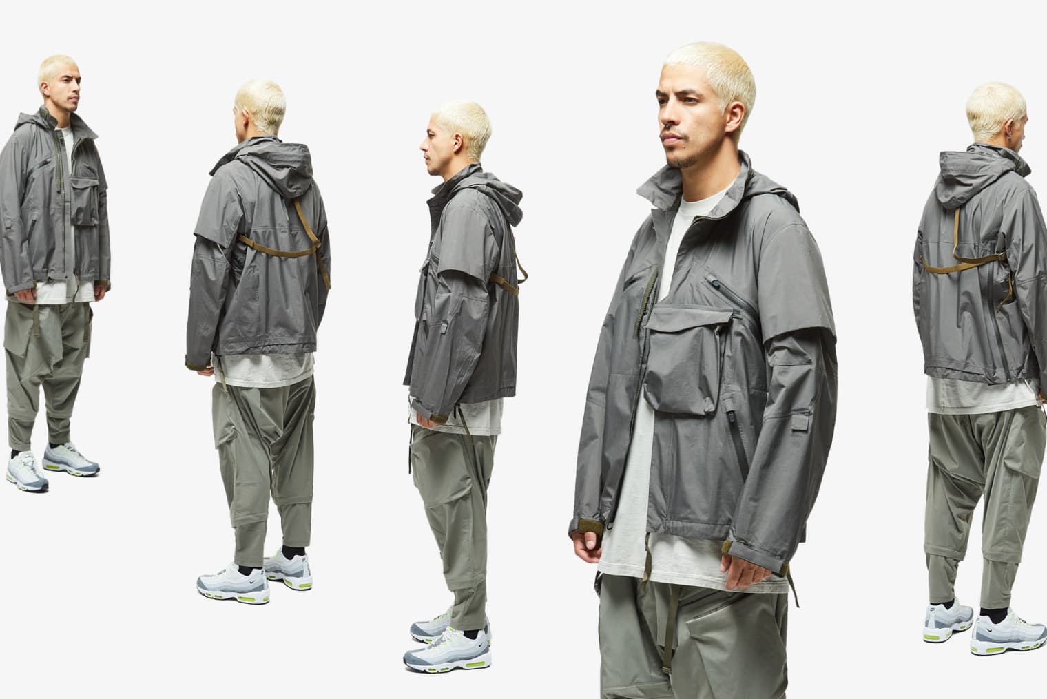 アナログ★ATF/Analog Technical Fashion チェック柄 ANACHRONORM New ε2015 Limited [INDIGO / HARD DAMAGED