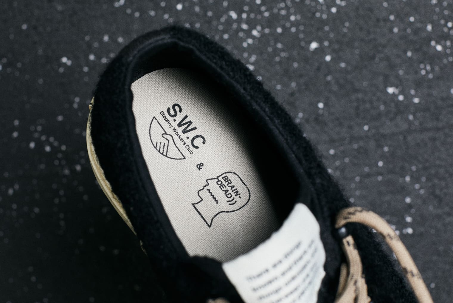 Stepney Workers Club x Brain Dead Dellow Boucle Sneaker - YC01013