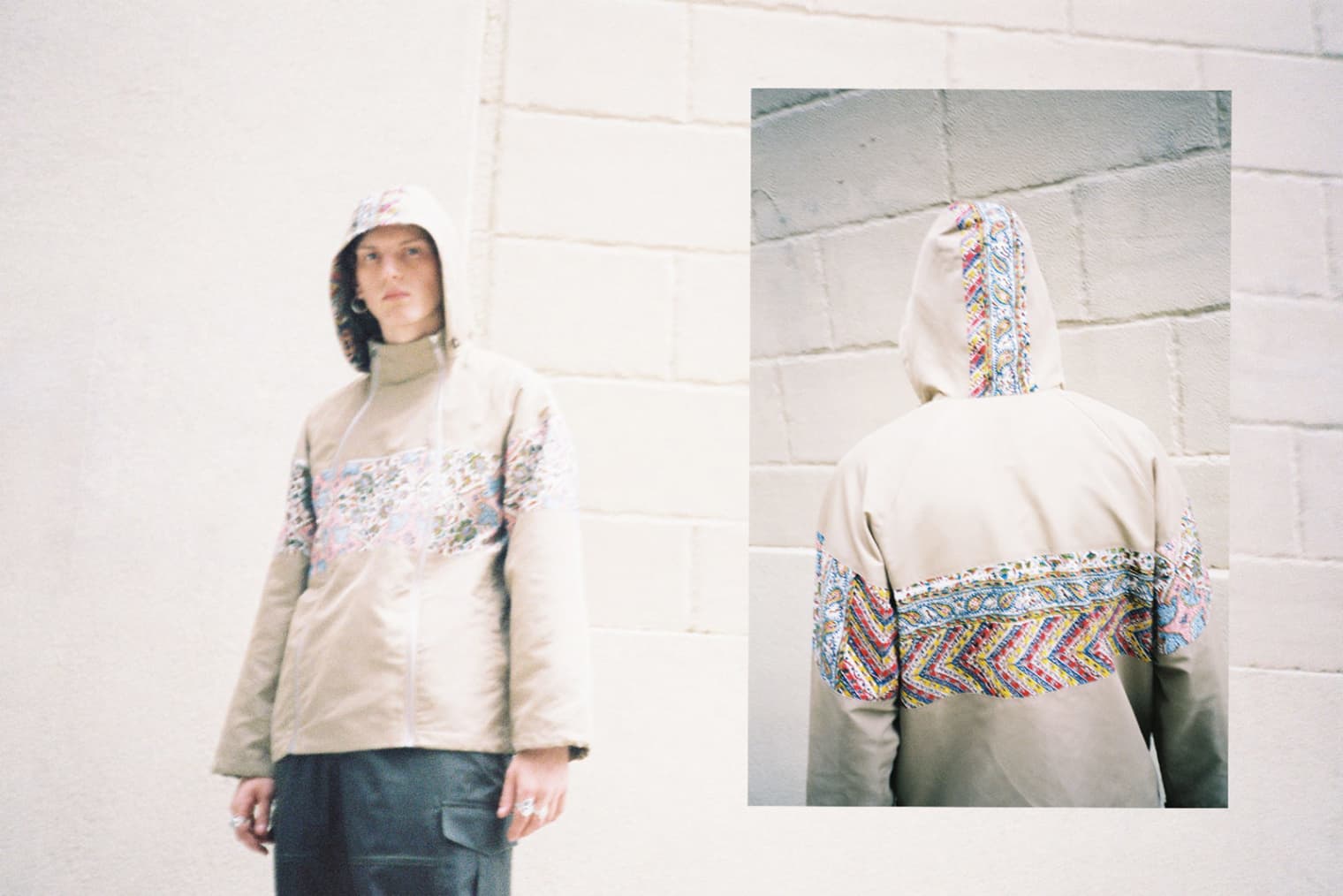 Model wears Paria Farzaneh AW19 at END. 