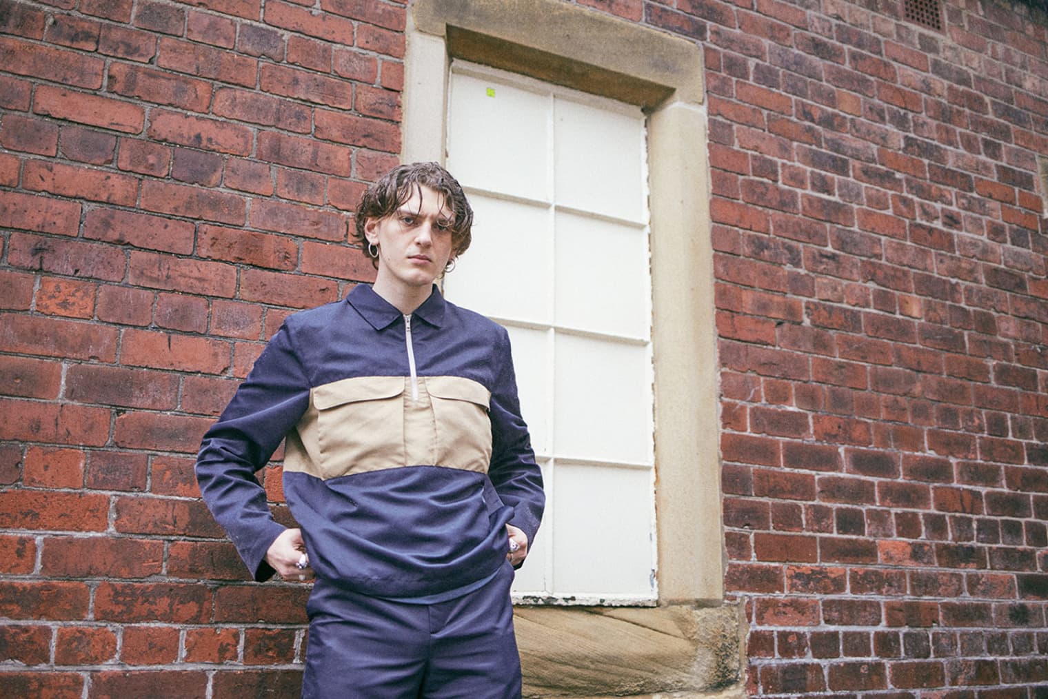 Model wears Paria Farzaneh AW19 at END. 