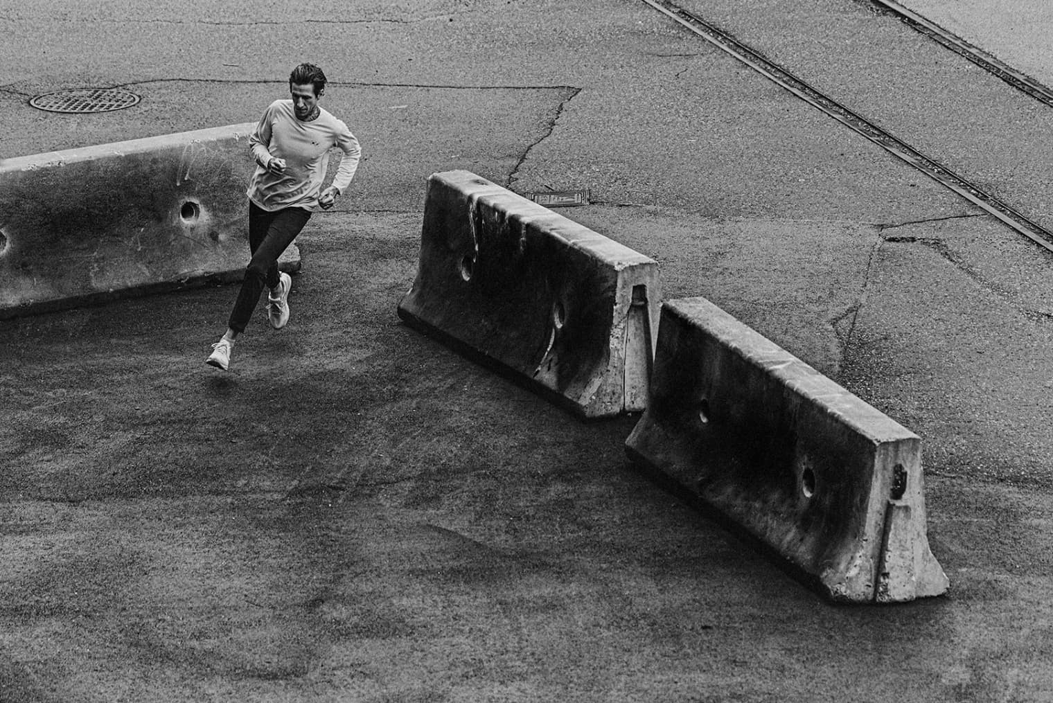 ASICS x Reigning Champ editorial featuring Jess Booi