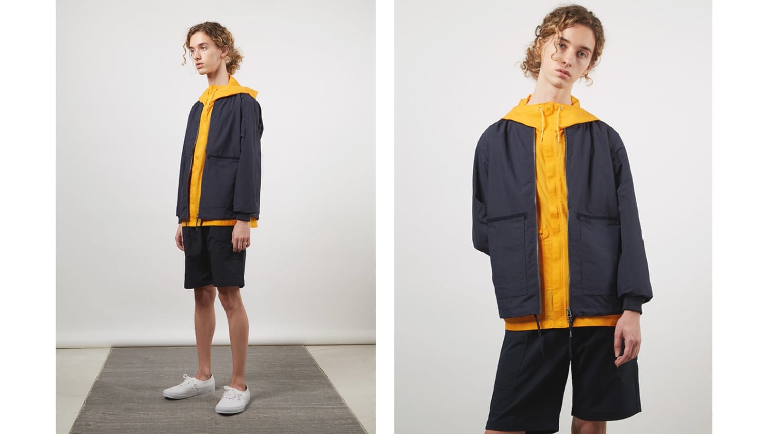 nanamican ALPHADRY Dock Jacket セットアップ