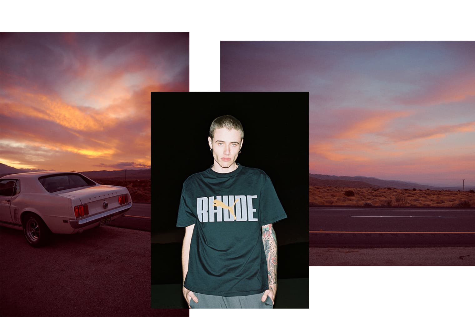 PUMA x Rhude SS20 END. Joshua Tree Editorial