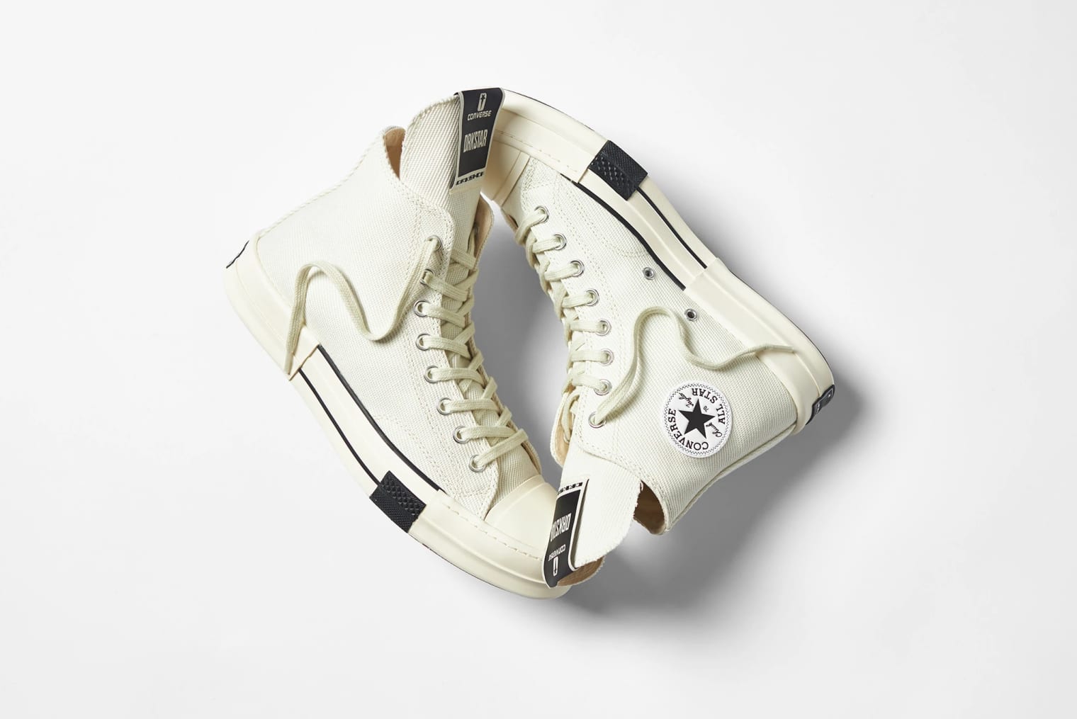 CONVERSE X RICK OWENS DRKSTAR HI | LILY WHITE/EGRET | 17234C | 16.11.21