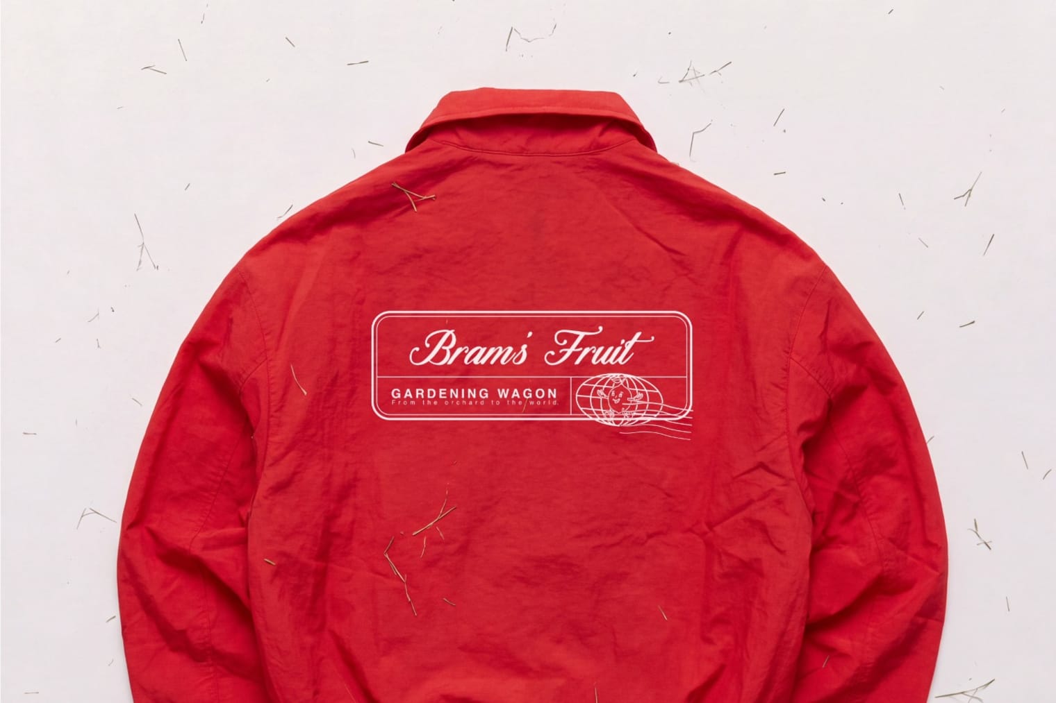Bram's Fruit red jacket