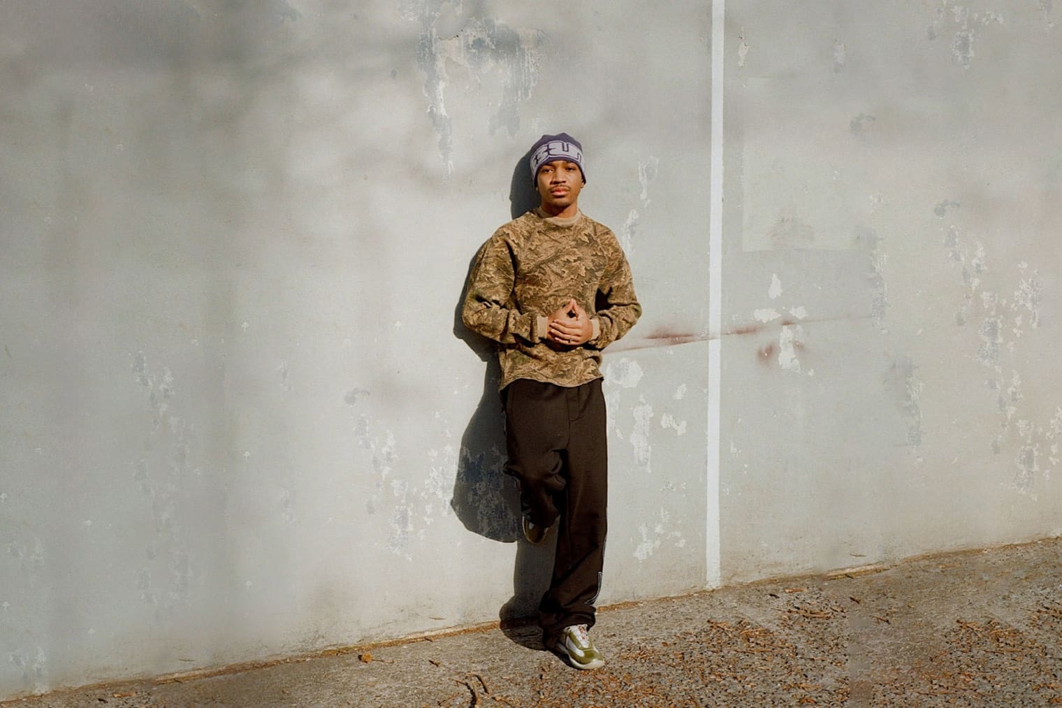 A model wearing Butter Goods