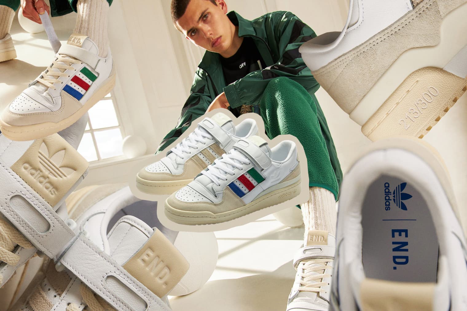 END. X ADIDAS FORUM LOW &quot;FRIENDS AND FORUM&quot;