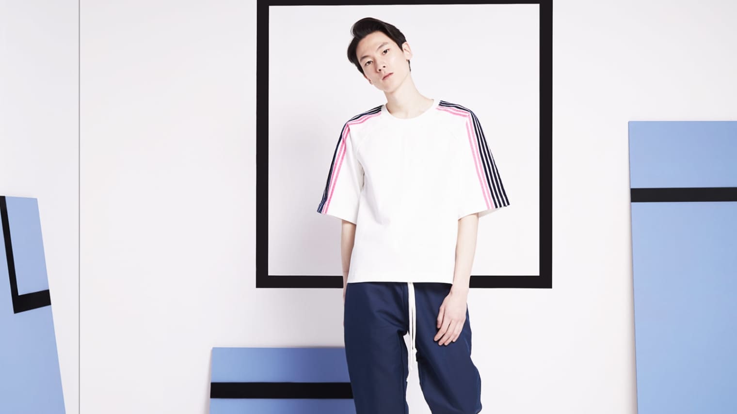 DIMA LEU Tee Sleeve Stripe Long END. Oversize Dima Leu | Debut 