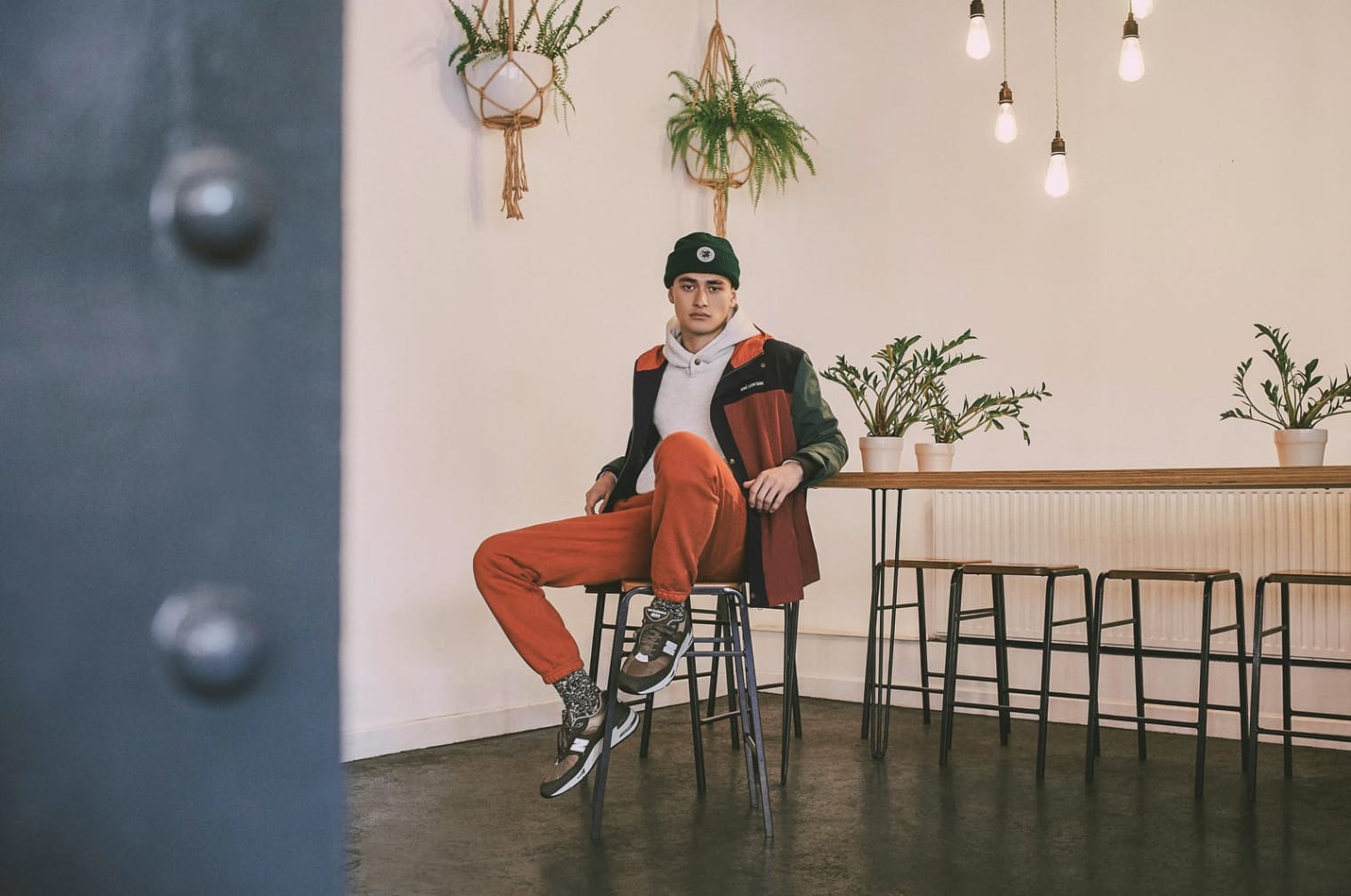 aime leon dore Collegiate Popover 【M】 Aime Leon Dore Collegiate Popover Puffer Jacket XL Navy Blazer