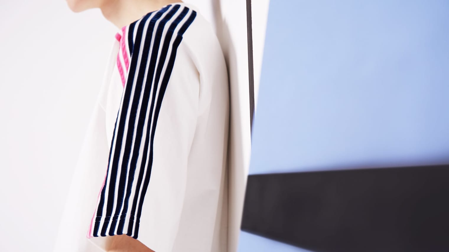 DIMA LEU Tee Sleeve Stripe Long END. Oversize Dima Leu | Debut 