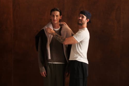 DANIEL SIMMONS WANTS YOU TO TOUCH HIS CLOTHES