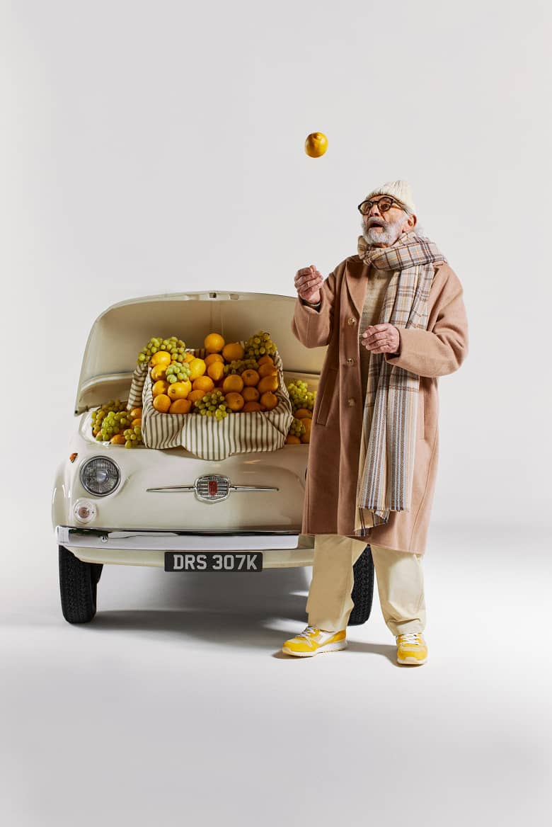 END. x Diadora V7000 Limoncello - 501-178375-35001