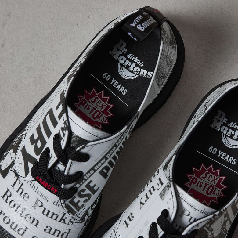 Dr. Martens 1461 Sex Pistols 3-Eye Shoe - 25928009