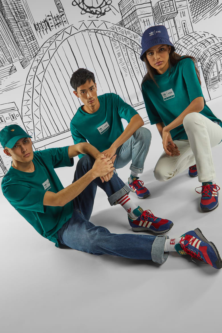 END. x adidas &quot;Three Bridges&quot; editorial 