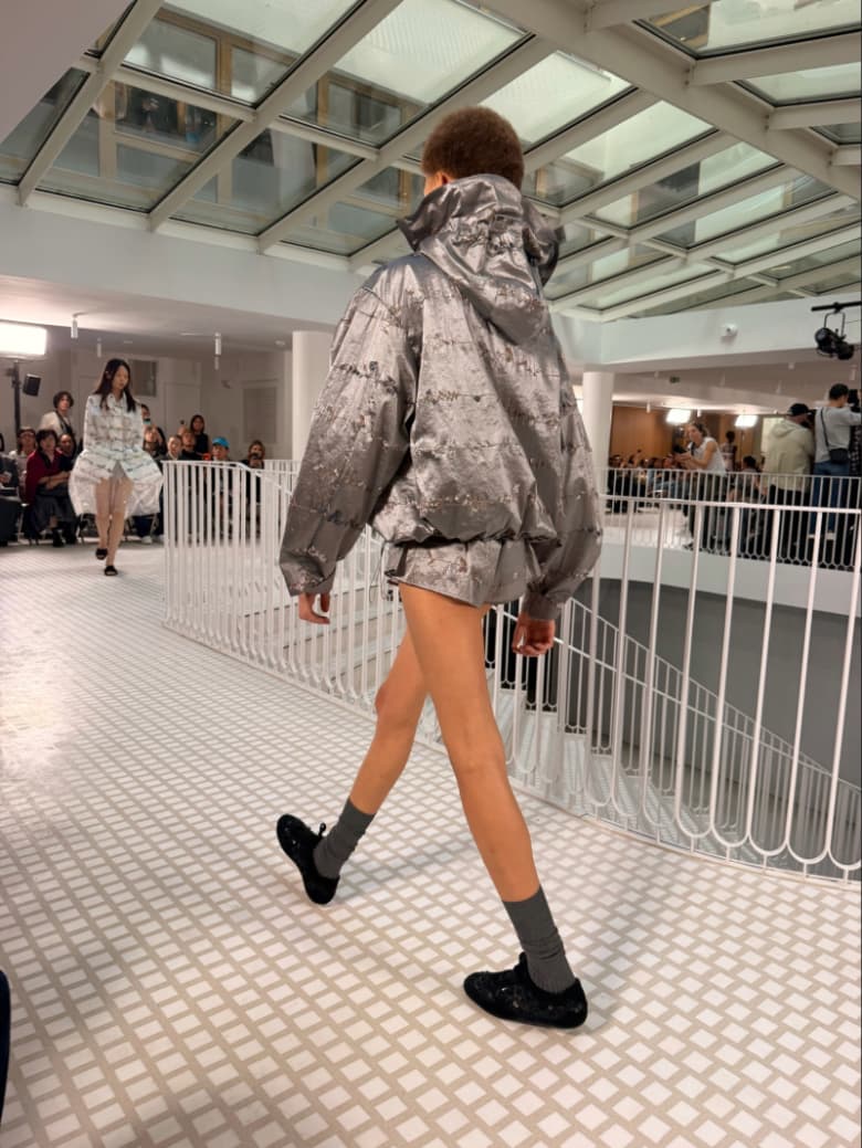 Models walk the cecilie bahnsen show
