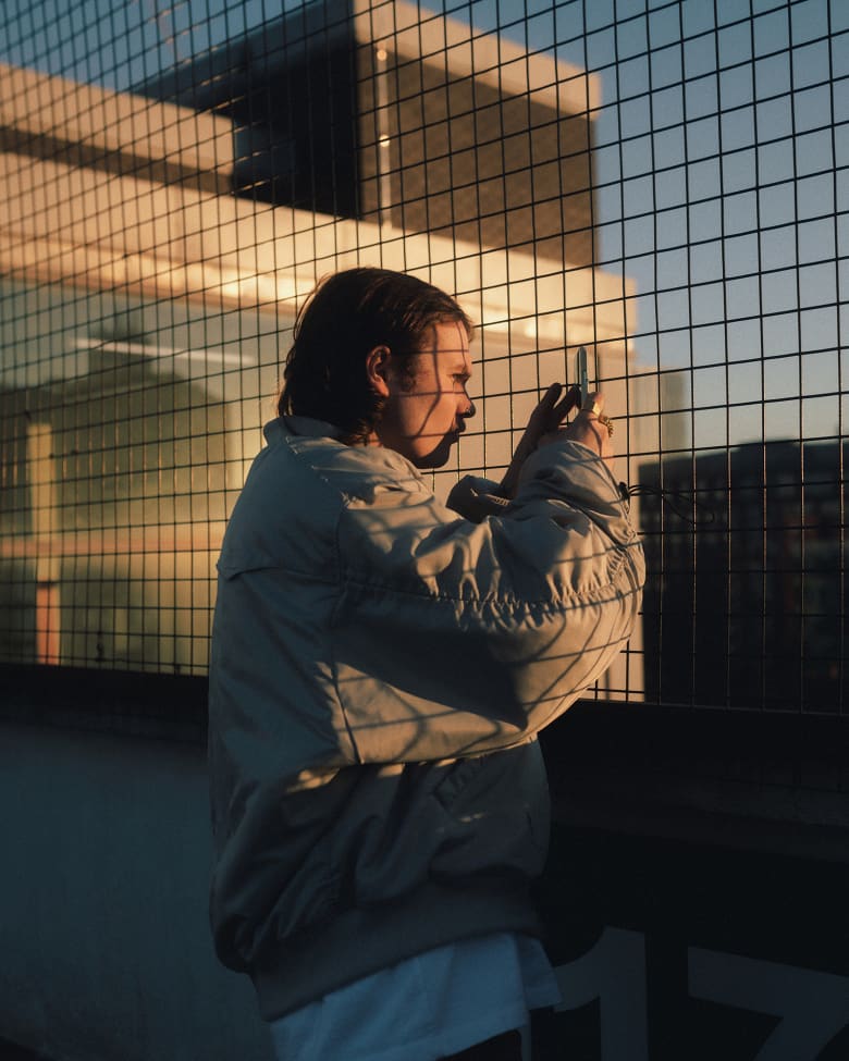 【ANGLAN x END.】Parachute Pullover Hoodie END. x Anglan Parachute Pullover Hoodie Dark Grey | END. (US)