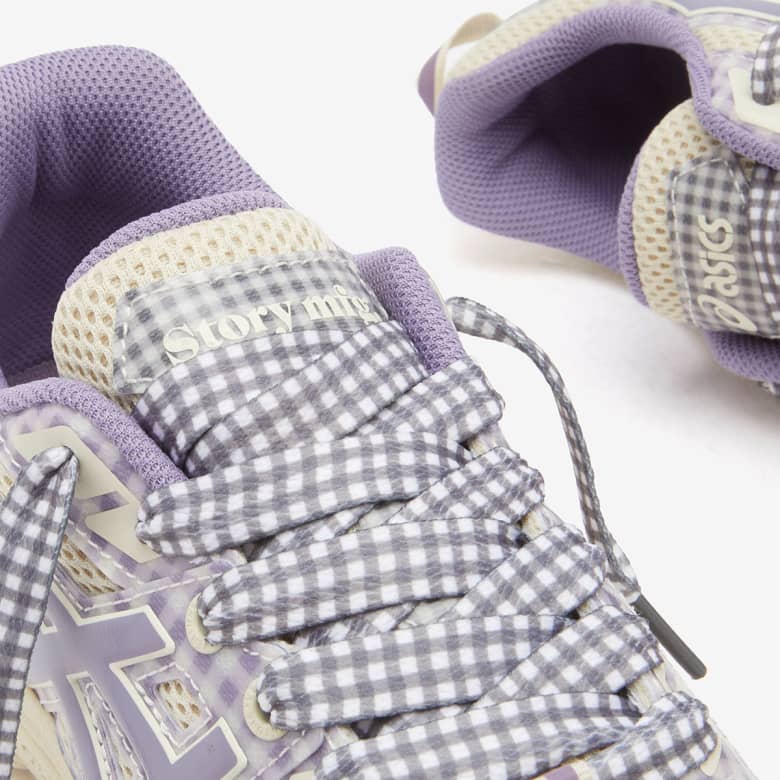 STORY mfg. × Asics Gel-Venture 6 Violet ASICS x Story mfg GEL-Venture 6 - Vanilla / Violet Quartz