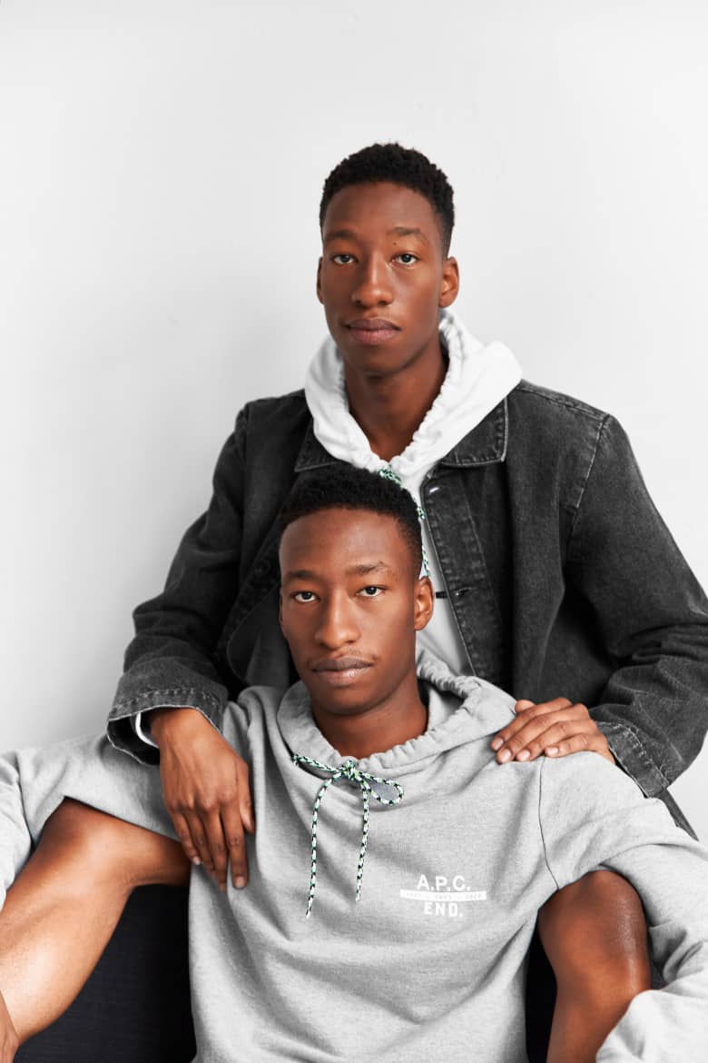 END. x A.P.C. 15th Anniversary editorial