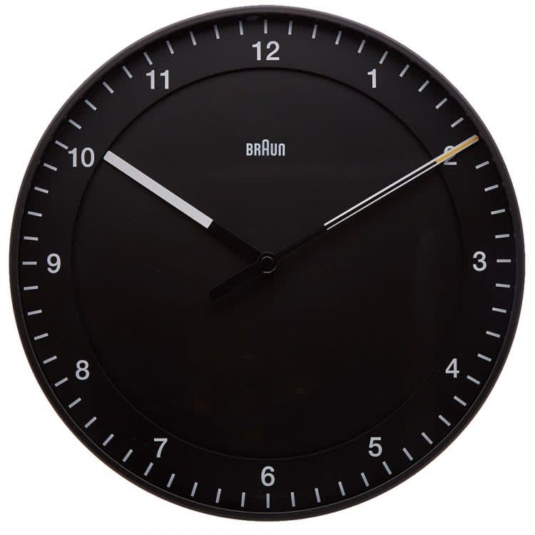 Braun 30cm Large Wall Clock