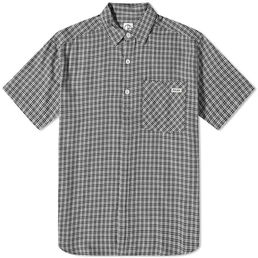 Polar Skate Co. Short Sleeve Mitchell Flannel Shirt
