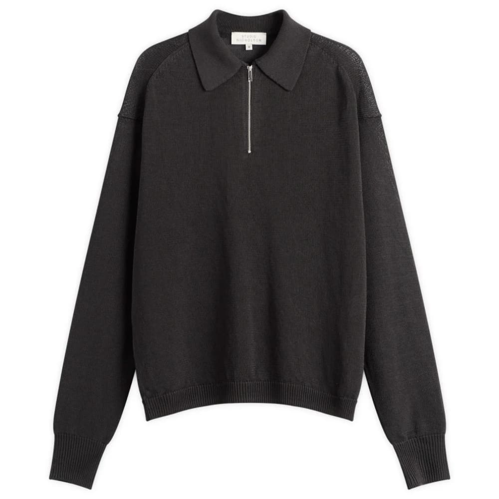 Studio Nicholson Heddy Zip Up Jumper