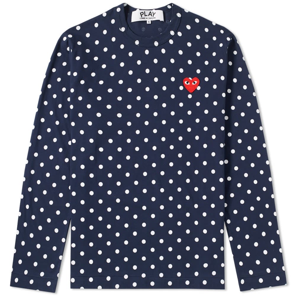 Long Sleeve Polka Dot Tee