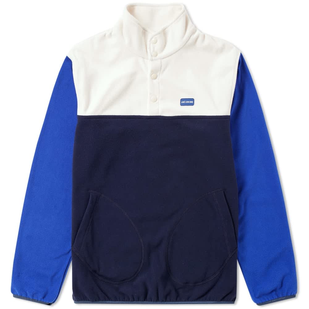 Blocked Micro Fleece Sweat