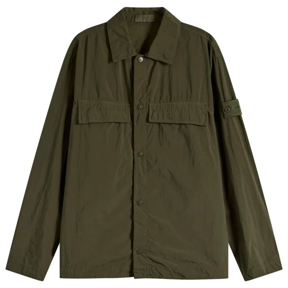 Stone Island Ghost Nylon Smerigliato Shirt Jacket