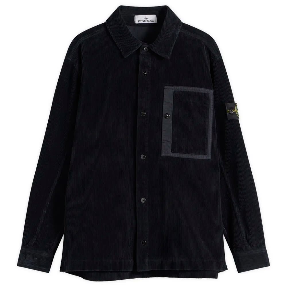 Stone Island Organic Cotton Corduroy Overshirt