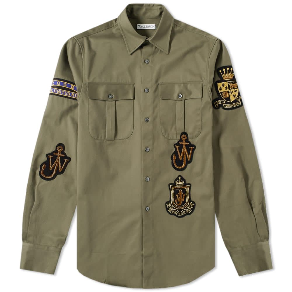 Multi Patch &amp; Pocket Shirt