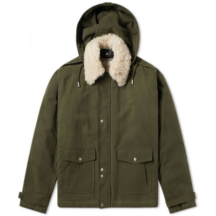 Shearling Army PArka
