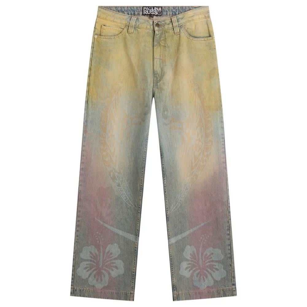 Paolina Russo Denim Baggy Trousers