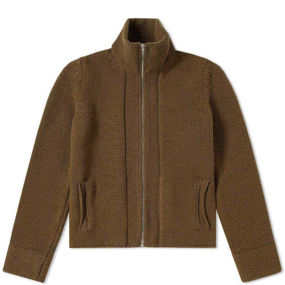 14 Heavy Military Zip Knit
