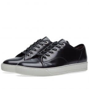 Brushed Leather Low Sneaker