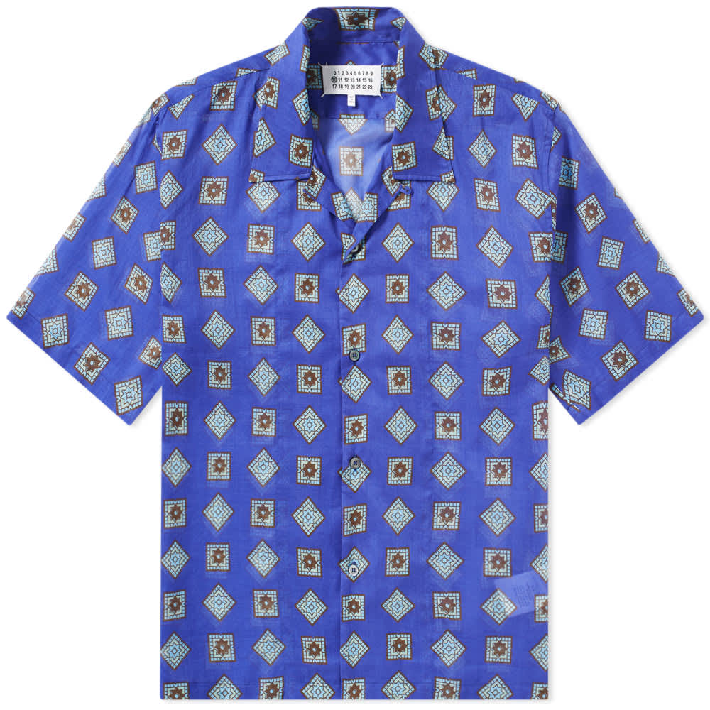 Printed Muslin Vacation Shirt