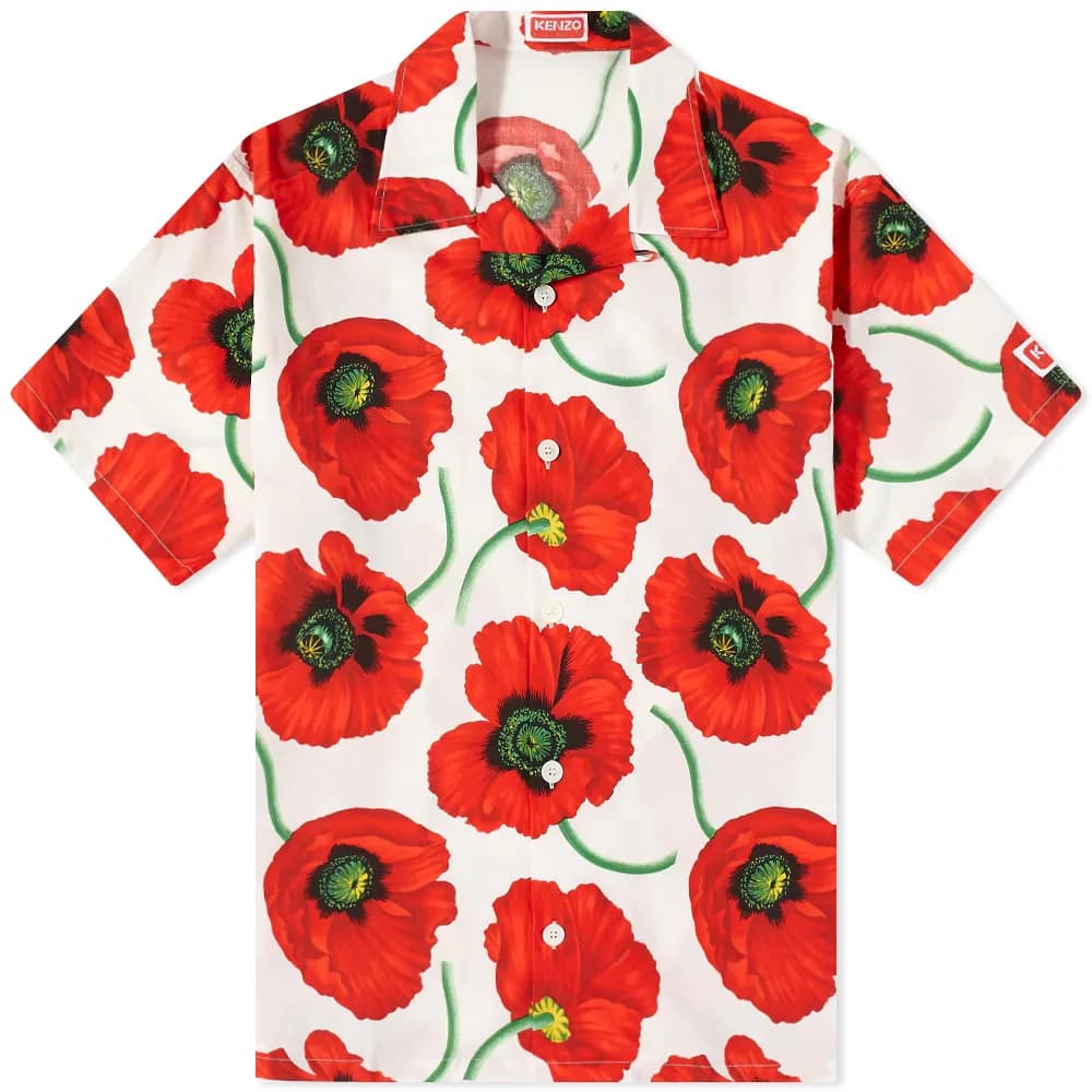 poppy 花柄シャツ FLOWER PRINT SHIRT 